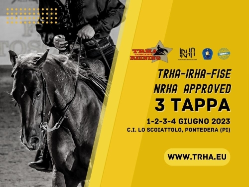 NRHA Approved 3 tappa TRHA-IRHA-FISE 2023
