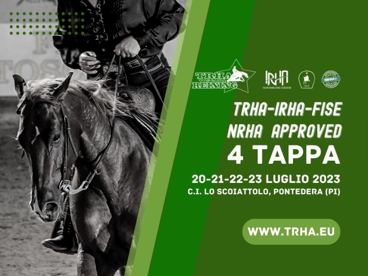 NRHA Approved 4 tappa TRHA-IRHA-FISE 2023