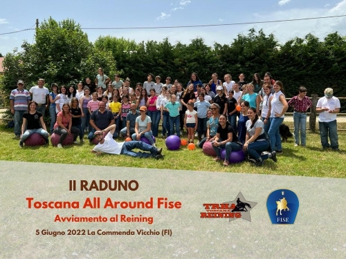 II Raduno Toscana All Around Fise Avviamento al Reining 2022